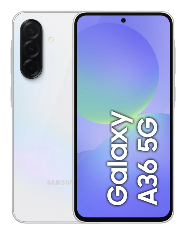 Image of Samsung Galaxy A36 5G 256GB Smartphone in Awesome White