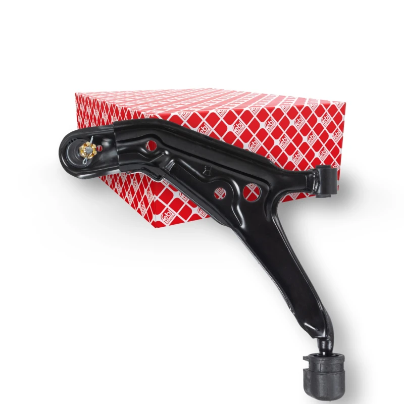 Image of FEBI BILSTEIN 12960 Suspension arm Control Arm, Sheet Steel, Lower, with ball joint, with lock nut Sheet Steel Track Control Arm (273)
