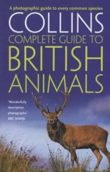 Image of Collins Complete Guide to British Animals by Paul Sterry Paperback