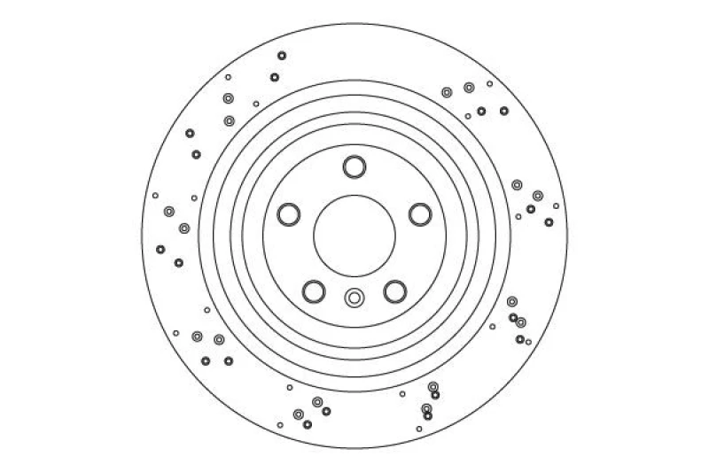 Image of Brake disc TRW DF6849S