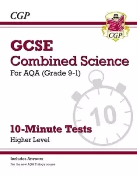 Image of Grade 9-1 GCSE Chemistry: AQA 10-Minute Tests (with answers) - CGP Books - Paperback - Used