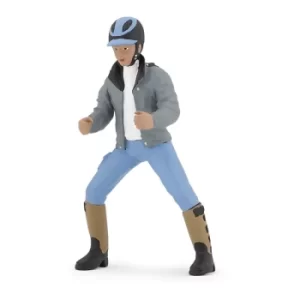 Image of PAPO Horse and Ponies Young Rider Toy Figure, Three Years or Above, Multi-colour (52008)