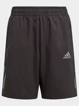 Image of Boys, adidas Aeroready Run Shorts, Black, Size 11-12 Years