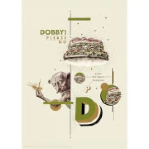 Image of Harry Potter Premium Limited Edition Art Print : Dobby No!