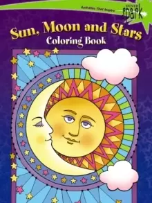 image of SPARK -- Sun, Moon and Stars Coloring Book