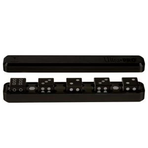 Image of Ultra Pro D6 5 Dice Set Gravity Dice Black