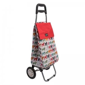 Image of Pug Shopping Trolley