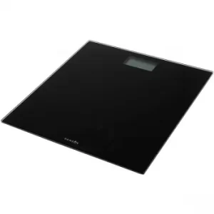 image of Terraillon Black Glass Electronic Bathroom Scale Black 150kg