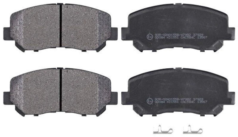 Image of A.B.S. 37929 Brake pad set with acoustic wear warning Brake Pad Set,disc brake (402)