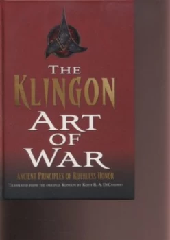Image of The Klingon Art of War by Keith R. A. Decandido Hardback