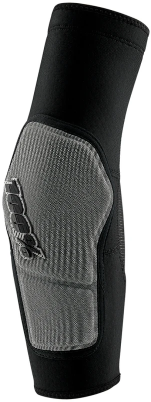 Image of 100% Ridecamp Bicycle Elbow Protectors, black-grey, Size M for Men