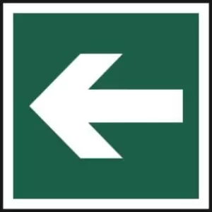 Image of Horizonal arrow symbol - Self Adhesive Sticky Sign (200 x 200mm)