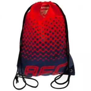 Arsenal FC Drawstring Bag (One Size) (Red/Navy)