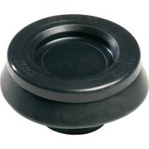 Image of Wiska 10101930 Clixx 16 Cable Bushing Black RAL 9005