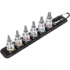 Image of Wera Belt C 3 TORX HF Zyklop 05003997001 TORX socket Bit set 1/2 (12.5 mm)