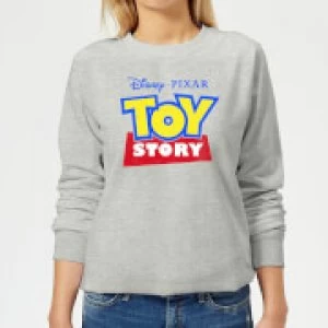 Image of Toy Story Logo Womens Sweatshirt - Grey - 3XL