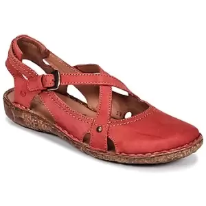 image of Josef Seibel ROSALIE 13 womens Sandals in Red,4,5,6.5,7.5,5,6,6.5