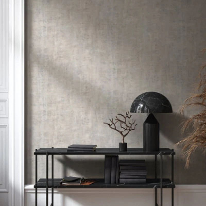 Image of Galerie Industrial Effects Cream Glass Stone Concrete Texture Wallpaper Roll