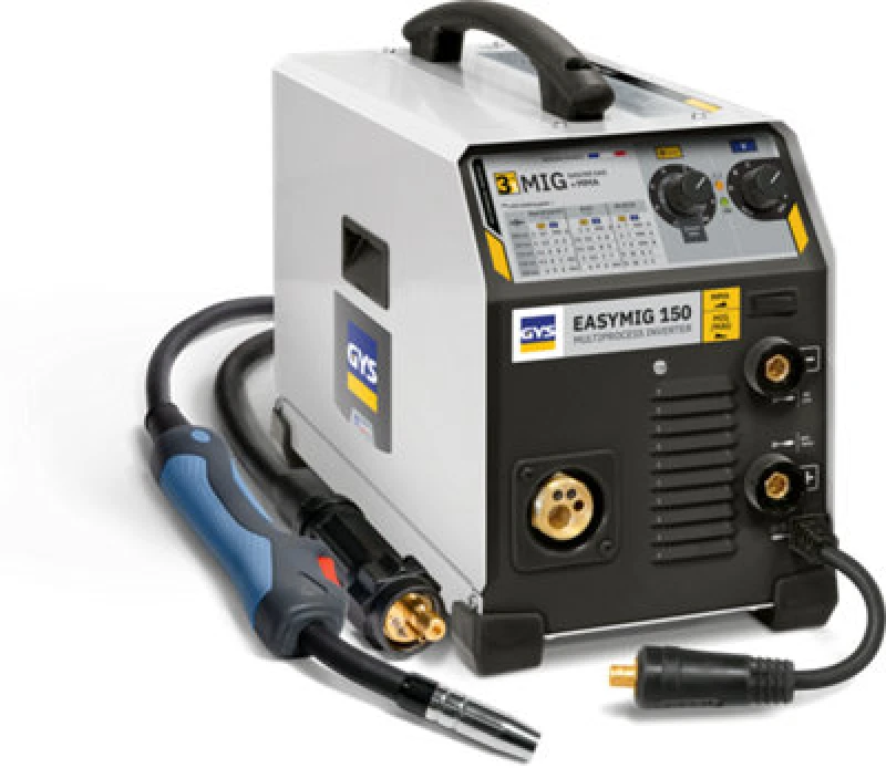 Image of Gys Easymig 150 - Mig/mag Semi-Automatic Inverter Welder For Gas And No Gas Welding.