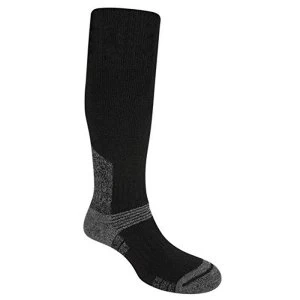 Image of Bridgedale Mens Wool Fusion Summit Knee Socks Black Large