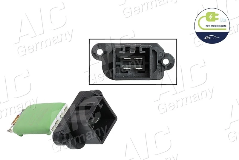Image of Blower motor resistor AIC 71461