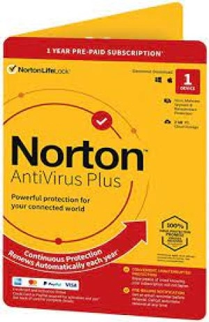 Image of Norton Antivirus Plus 12 Months 1 Device