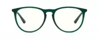 image of Gunnar Optiks Menlo - Oval - Classic - Green - Stainless steel -...