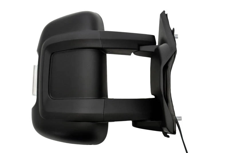 Image of PRASCO FT9307025 Wing mirror Right, black, Convex Outside Mirror (50)