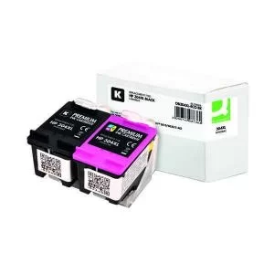 Image of Q-Connect Remanufactured Ink for HP 304XLBK Black HI9K0801CES222R