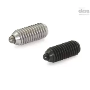 Image of ELESA Bolt spring plunger-GN 615.4-M8-BS