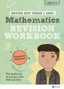 Image of Pearson REVISE Key Stage 2 SATs Maths Revision Workbook - Expected Standard for the 2023 and 2024 exams