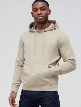 Image of BOSS Wetalk Overhead Hoodie - Dark Beige, Dark Beige, Size 2XL, Men