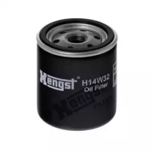 image of Spin-On Oil Filter H14W32 by Hella Hengst