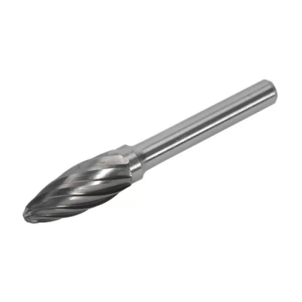 Image of Genuine SEALEY SDBC5 Tungsten Carbide Rotary Burr Flame Ripper/Coarse