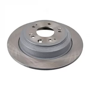 image of Brake Discs ADH243111 by Blue Print Rear Axle 1 Pair