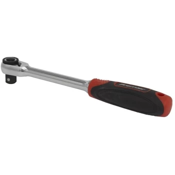 image of Sealey - AK8988 Compact Head Ratchet Wrench 3/8'Sq Drive - Platinum Series