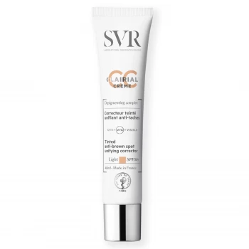 Image of SVR Clairial Hyperpigmentation CC Cream SPF50+ Light - 50ml