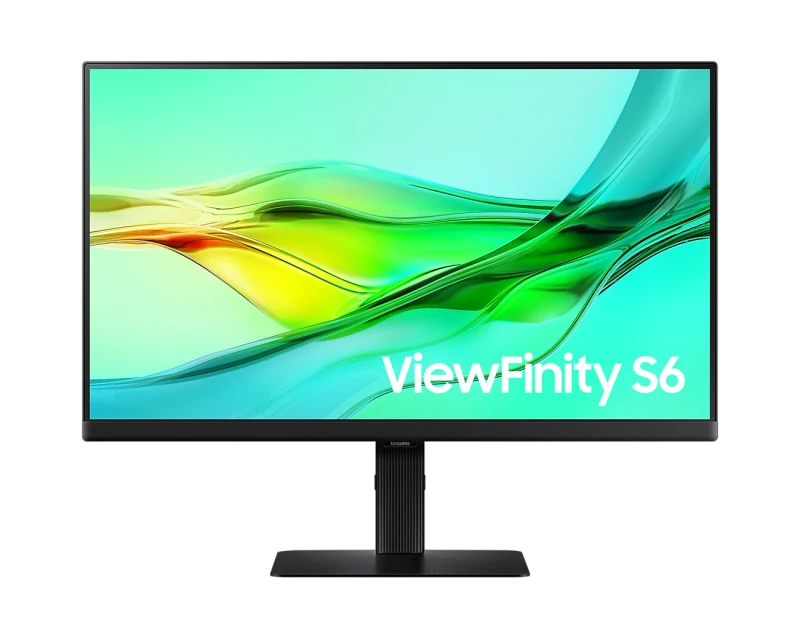 Image of Samsung LS24D600UAU computer monitor 61cm (24") 2560 x 1440 pixels Quad HD LCD Black LS24D600UAUXXU