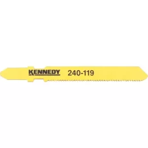 Image of High Carbon Steel (HCS) Jigsaw Blades for Wood and Wood Based Products (Type T119A) Pkt-5