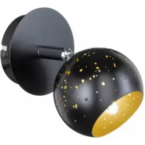 Image of Pilar Wall Light - Black - Wofi