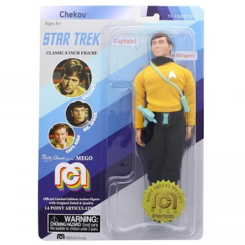 Image of Mego 8 Figure - Star Trek Chekov Original Series
