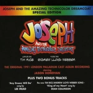 Image of Joseph and the Amazing Technicolor Dreamcoat 1991 London Palladium Cast Recording by Various Artists CD Album