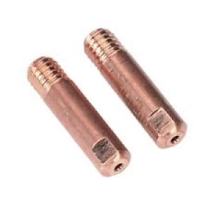 Image of Genuine SEALEY MIG928 Contact Tip 1mm Aluminium TB15 Pack of 2