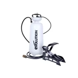 image of Evolution Pressurised Water Bottle with Foot Pump 15 litre