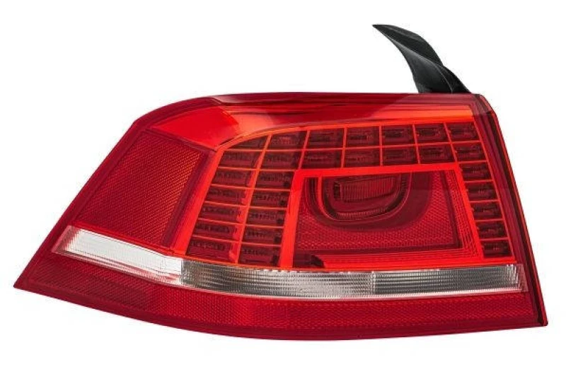 Image of HELLA 2SK 010 744-031 Rear light Outer section, with bulb holder, Left, W21W, with bulbs Combination Rearlight (391)