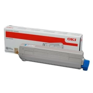 image of OKI 46471103 Cyan Laser Toner Ink Cartridge