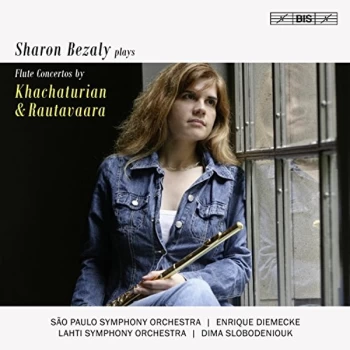 image of Sharon Bezaly - Sharon Bezaly Plays Flute Concertos By Khachaturian & Rautavaara CD