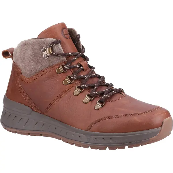 Image of Cotswold Mens Avening Waterproof Leather Walking Ankle Boots - UK 7