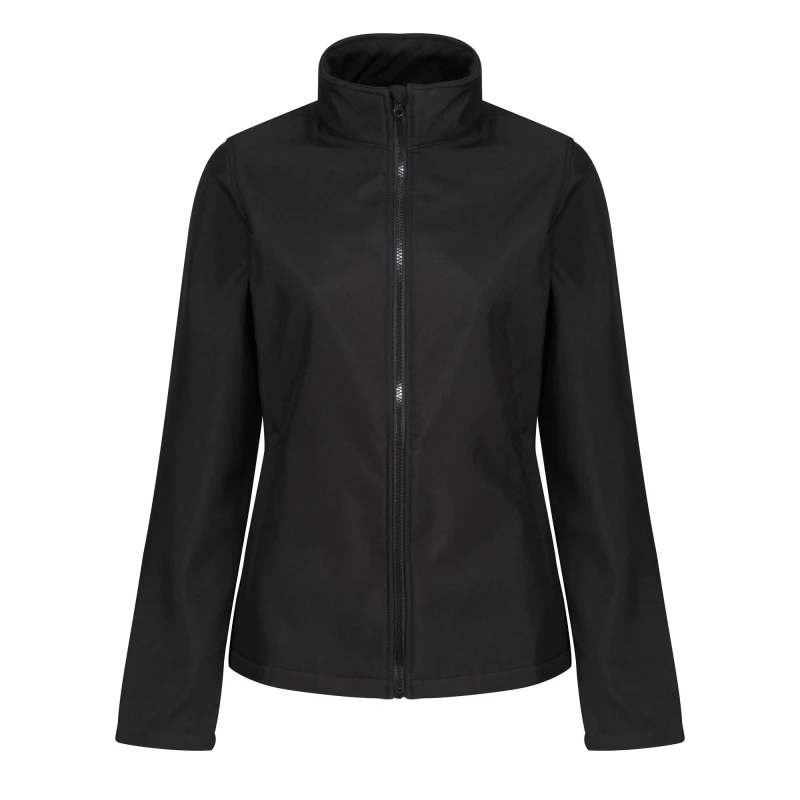 Image of Regatta Womens Ablaze Waterproof 3 Layer Softshell Jacket Black(Black) female 12