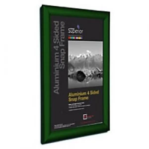 Image of Stewart Superior Wall Mountable Snap Frame A1 650 x 12 x 900 mm Green